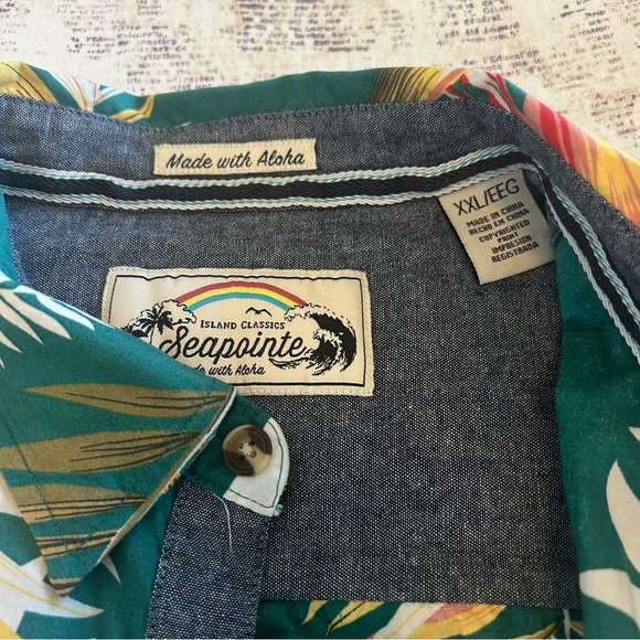 Seapoint short sleeve shirt great condition size XXL - Picture 6 of 6
